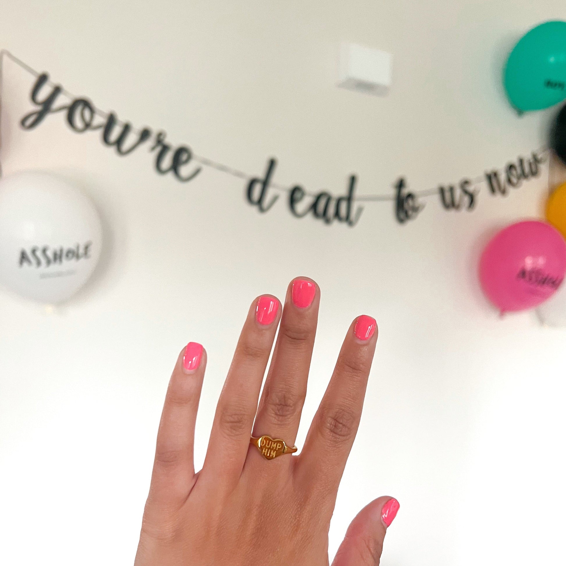 DRIP JEWELRY DUMP HIM RING