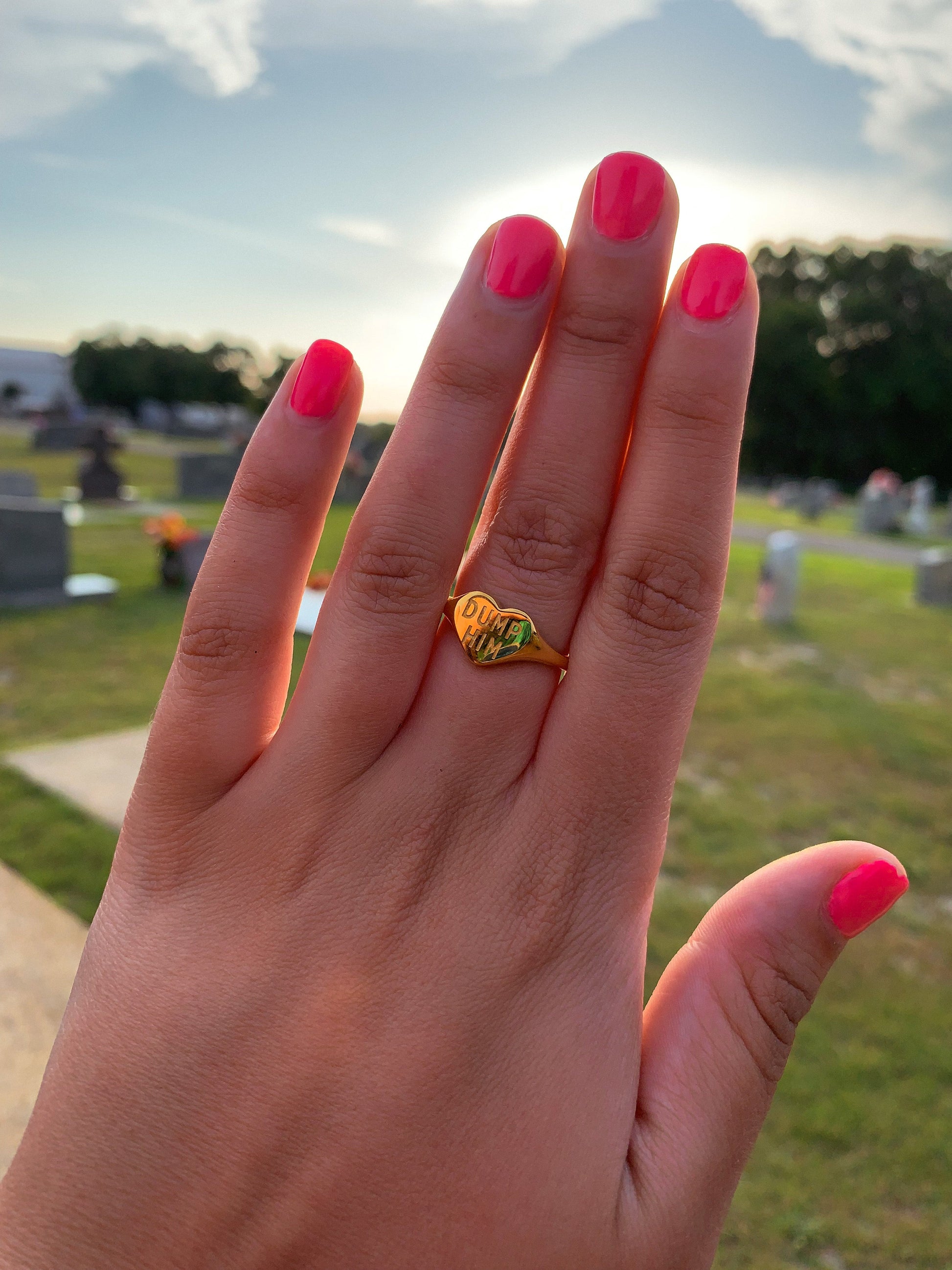 DRIP JEWELRY DUMP HIM RING