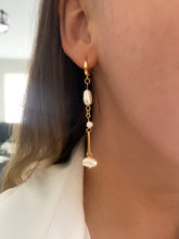 Load image into Gallery viewer, DRIP JEWELRY Earrings Mixed Triple Pearl
