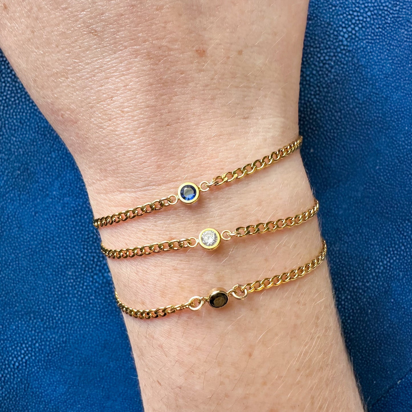 DRIP JEWELRY Necklace Birthstone Connected Bracelet or Necklace