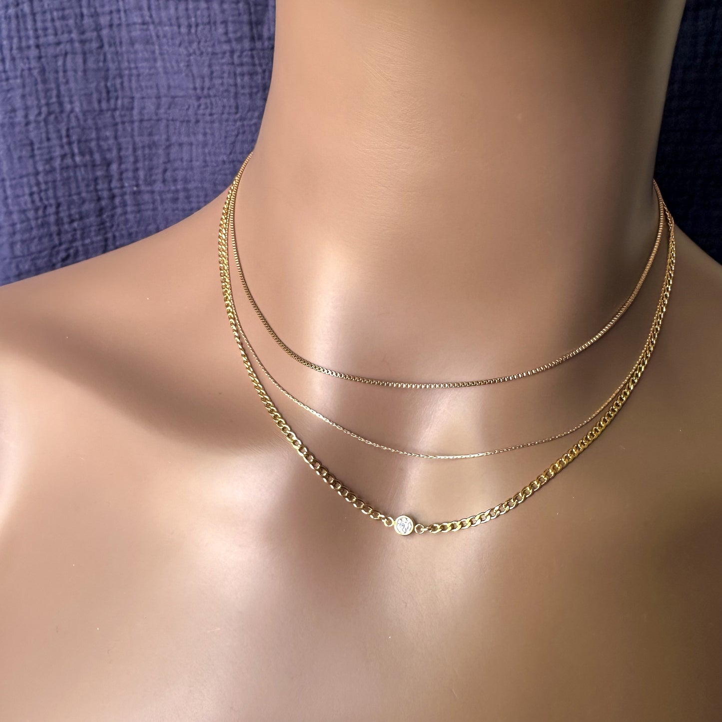 DRIP JEWELRY Necklace Birthstone Connected Bracelet or Necklace