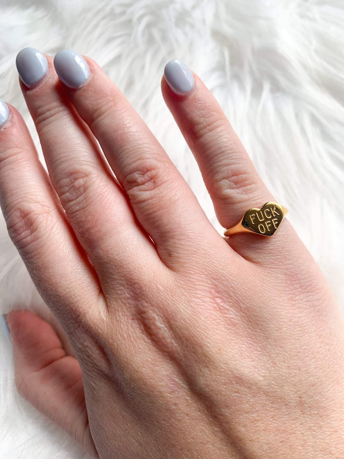 DRIP JEWELRY Rings F Off ring 2.0