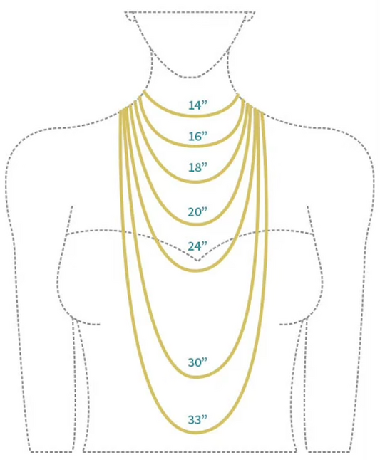 How to Find Your Perfect Fit: The Drip Jewelry Necklace Sizing Guide