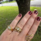 DRIP JEWELRY 5 Stone Ring