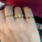 DRIP JEWELRY 5 Stone Ring