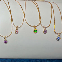 Load image into Gallery viewer, DRIP JEWELRY Barely There Stone Necklace
