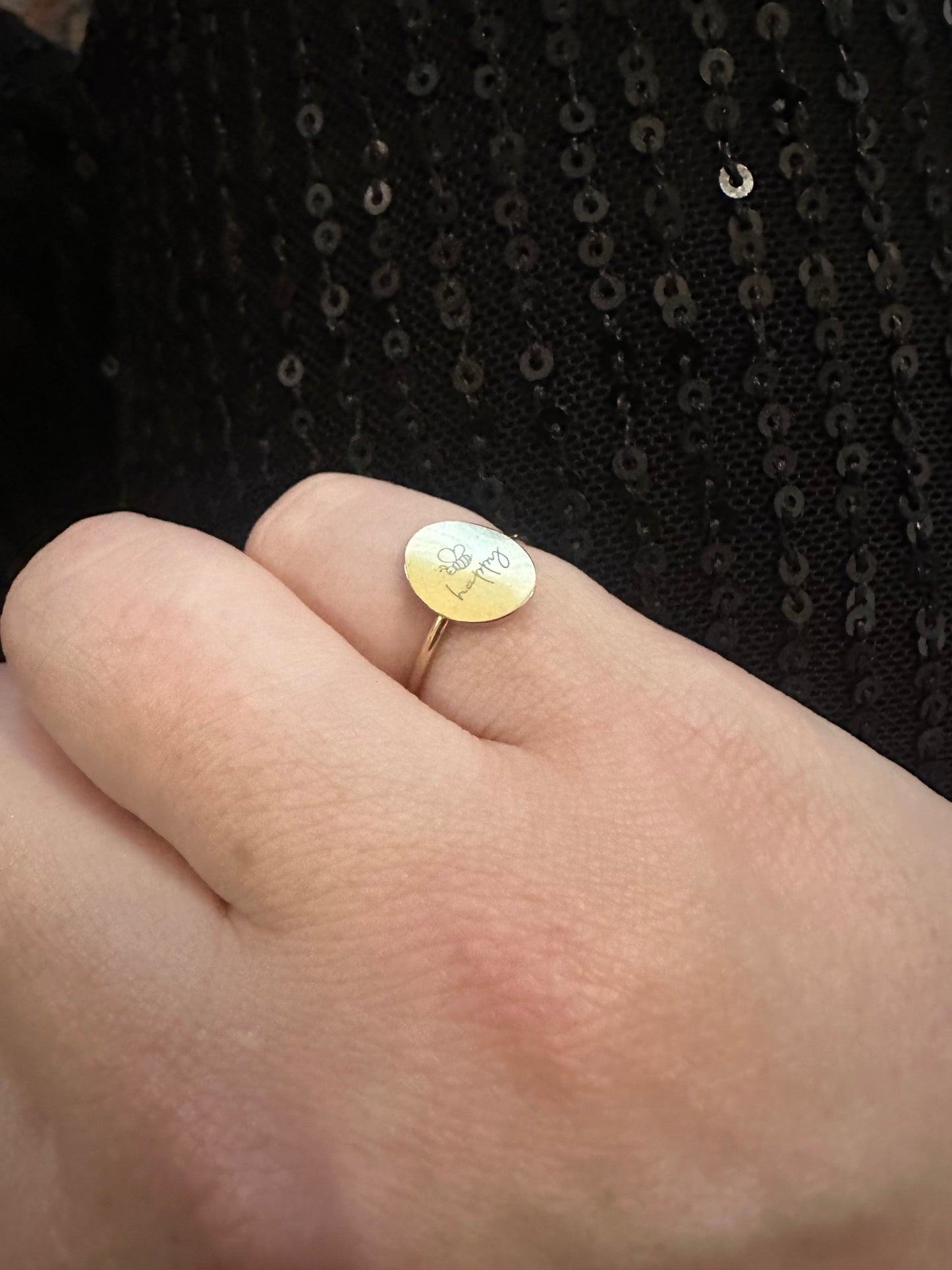 DRIP JEWELRY Bee Happy Ring