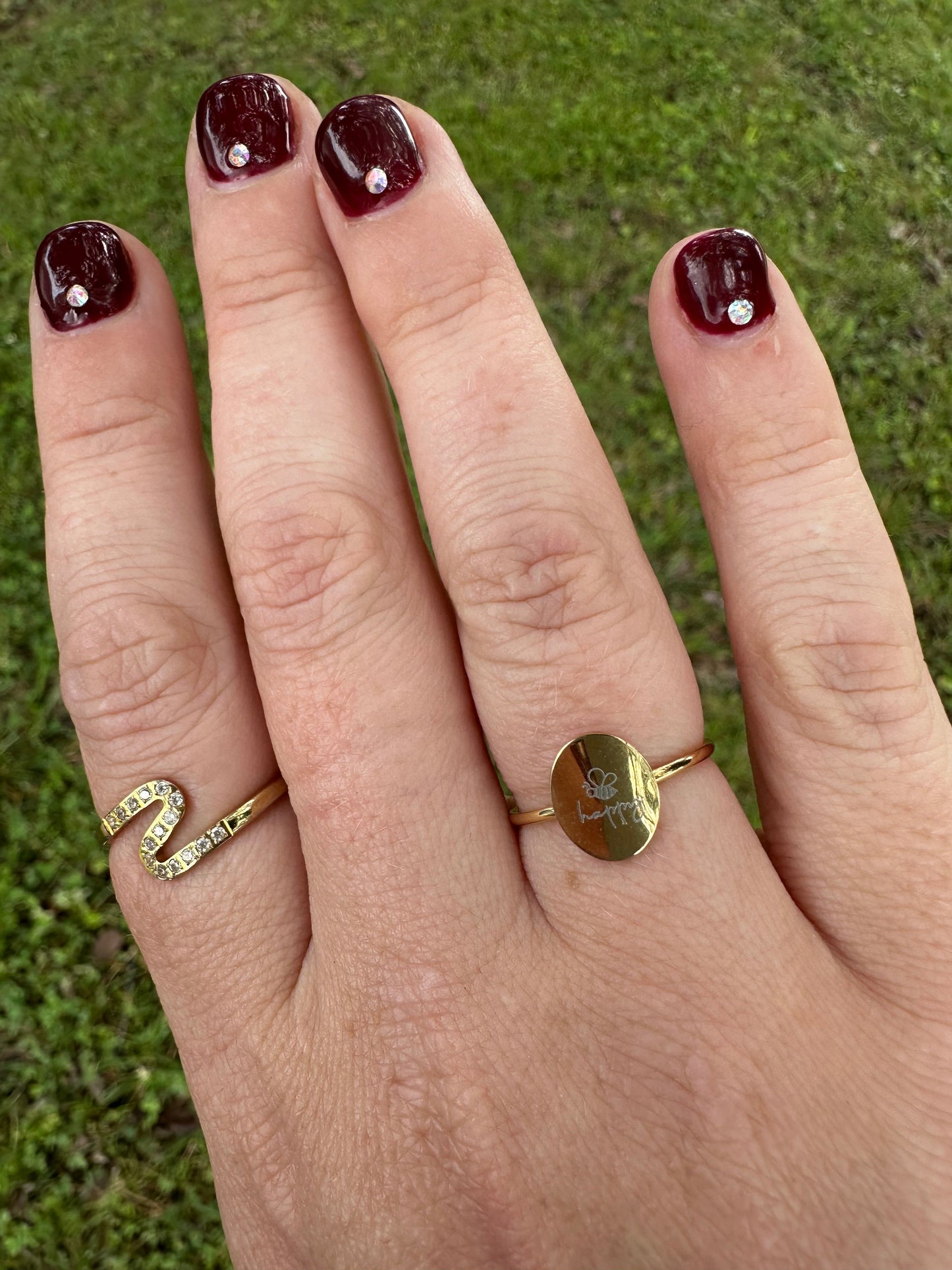DRIP JEWELRY Bee Happy Ring