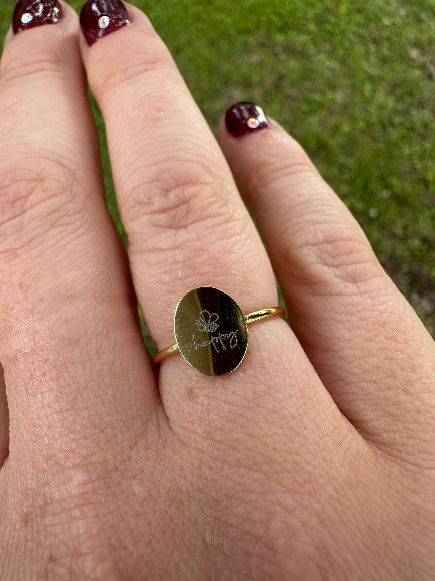 DRIP JEWELRY Bee Happy Ring