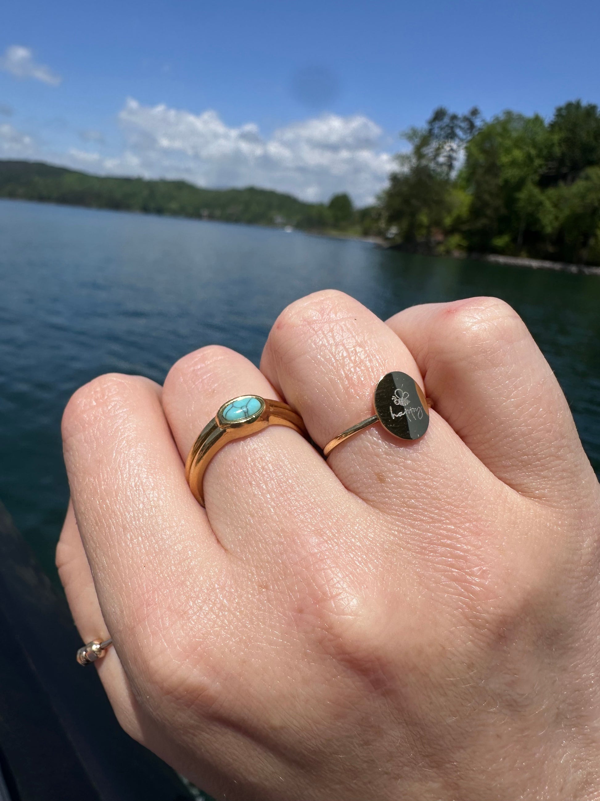 DRIP JEWELRY Bee Happy Ring