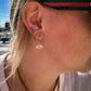 DRIP JEWELRY Birthstone Studs + Black