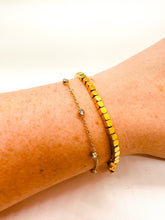 Load image into Gallery viewer, DRIP JEWELRY Bracelet Bracelet Set: Boxy Sparkle
