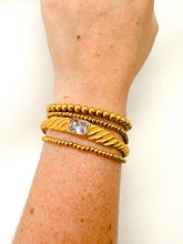 Load image into Gallery viewer, DRIP JEWELRY Bracelet Bracelet Set: Throw-On Rope Bangle &amp; Beads
