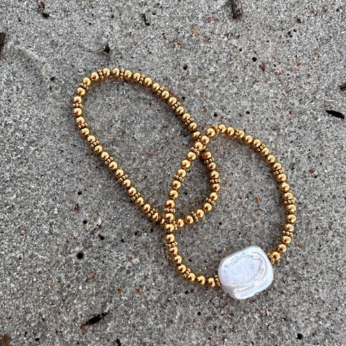 DRIP JEWELRY BRACELETS Goldie's Pearl Bracelet