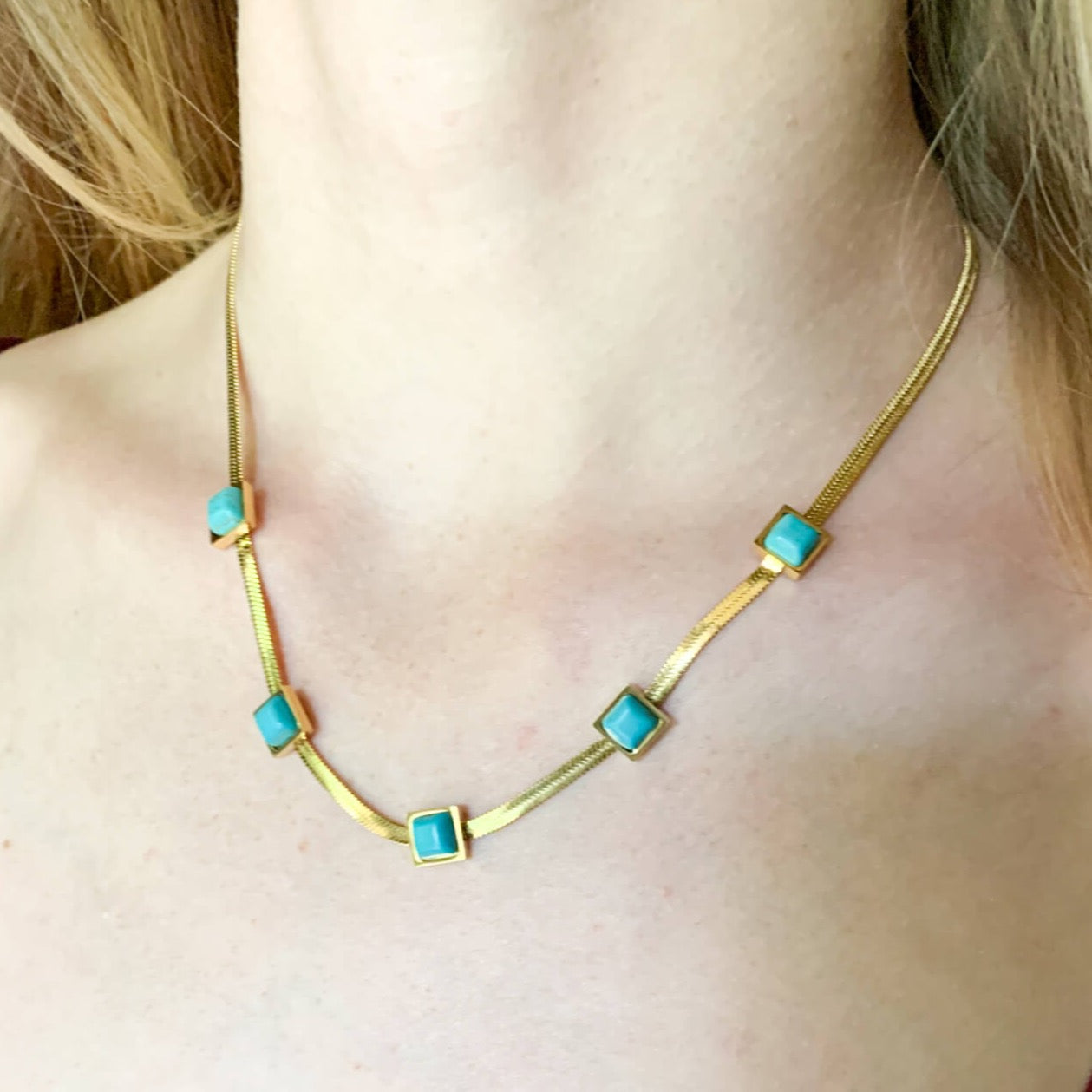 DRIP JEWELRY Calypso Herringbone