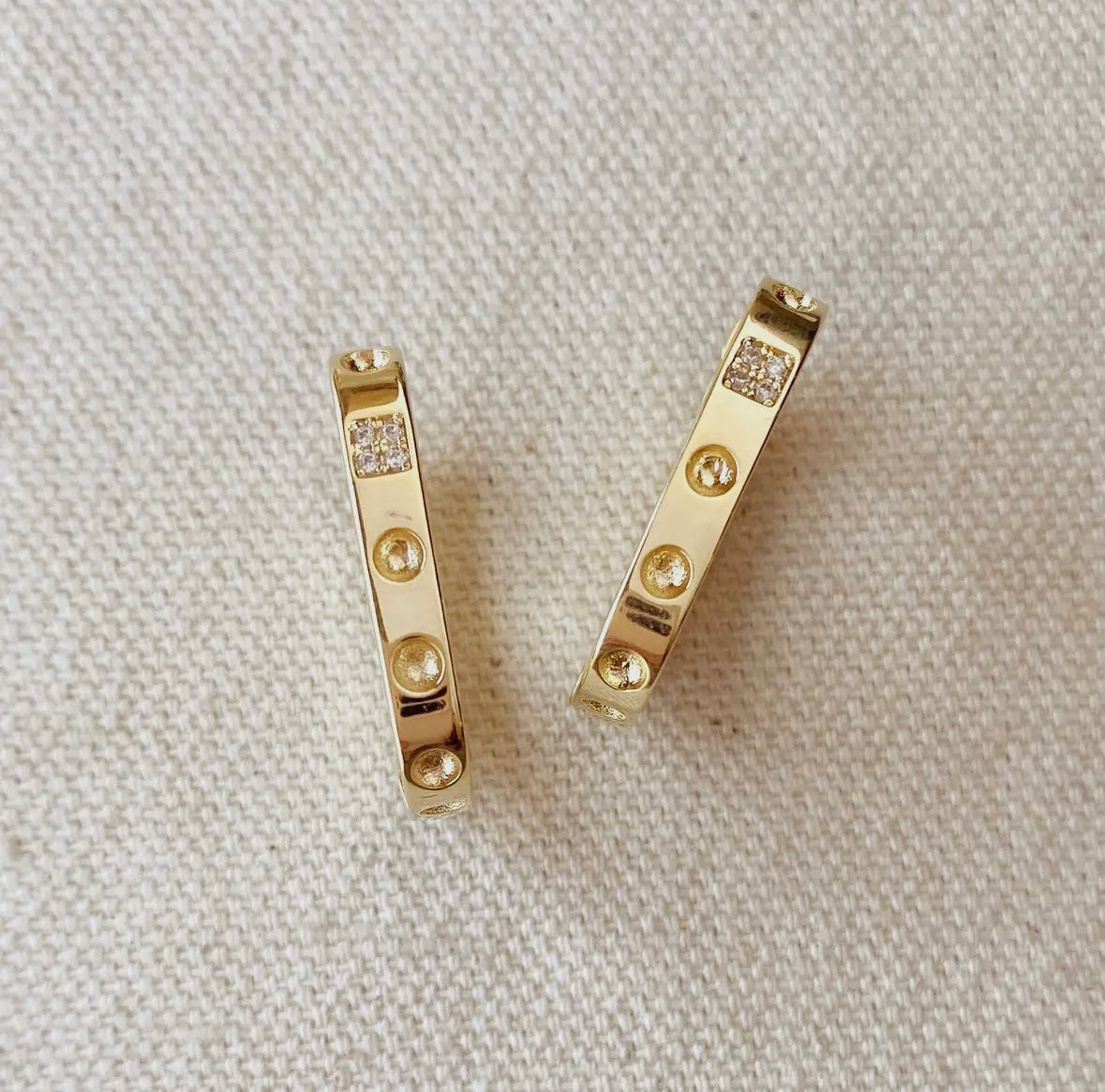DRIP JEWELRY CartieRoman Hoops