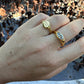DRIP JEWELRY Cat Eye Ring- 3 colors (size 6-8)