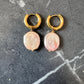 DRIP JEWELRY Circle Pearl or No Pearl Hoops