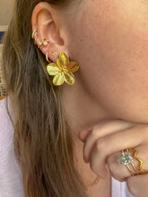 Load image into Gallery viewer, DRIP JEWELRY Earrings Double Baguette CUFF earring
