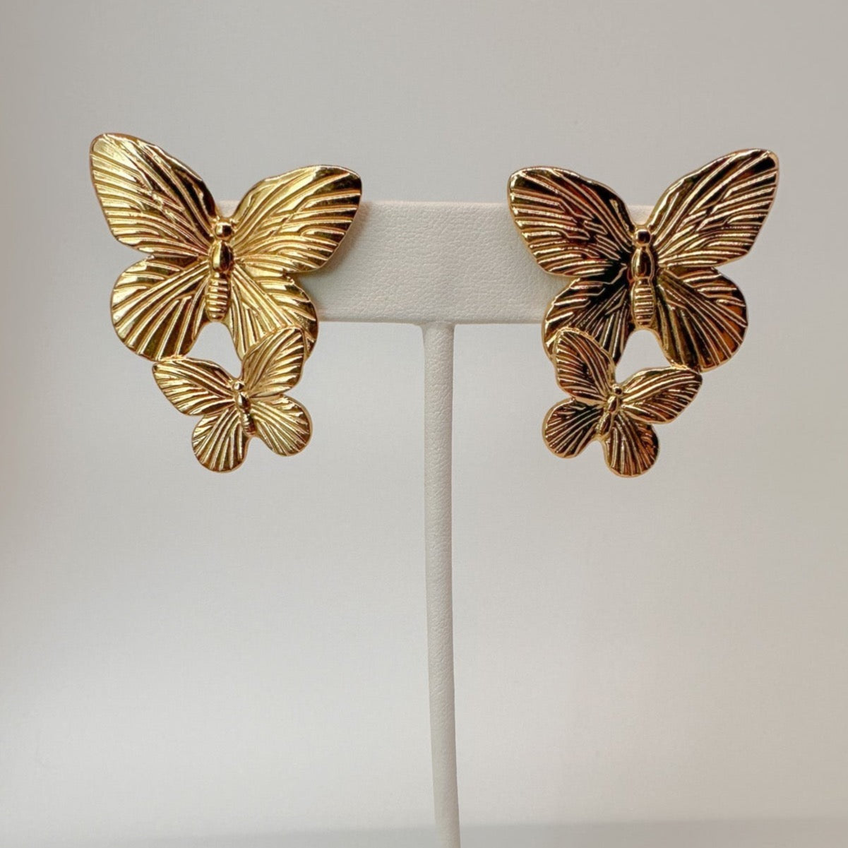 DRIP JEWELRY Earrings Double Butterfly Earrings