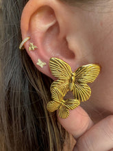 Load image into Gallery viewer, DRIP JEWELRY Earrings Double Butterfly Earrings
