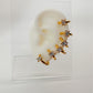 DRIP JEWELRY Earrings Gold Baguette CUFF earring