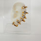DRIP JEWELRY Earrings Gold Baguette CUFF earring