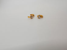 Load image into Gallery viewer, DRIP JEWELRY Earrings Gold Baguette CUFF earring
