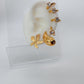 DRIP JEWELRY Earrings Gold Baguette CUFF earring