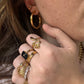 DRIP JEWELRY Earrings Gold Baguette CUFF earring