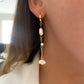 DRIP JEWELRY Earrings Mixed Triple Pearl