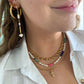 DRIP JEWELRY Earrings Mixed Triple Pearl