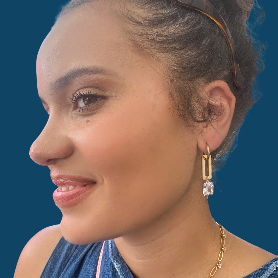 DRIP JEWELRY EARRINGS Rectangular Rec Drop