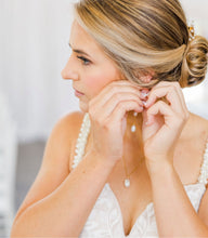 Load image into Gallery viewer, DRIP JEWELRY Earrings Triple Pearl Drop 2.0
