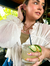 Load image into Gallery viewer, DRIP JEWELRY emerald city earrings
