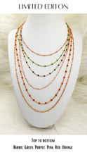 Load image into Gallery viewer, DRIP JEWELRY Limited Edition Colored Enamel Necklace
