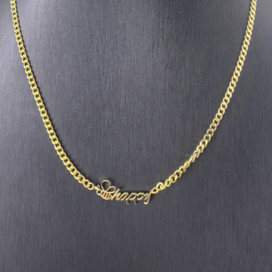 DRIP JEWELRY NECKLACES be happy necklace