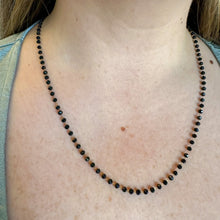 Load image into Gallery viewer, DRIP JEWELRY Necklaces Black Beaded Necklace
