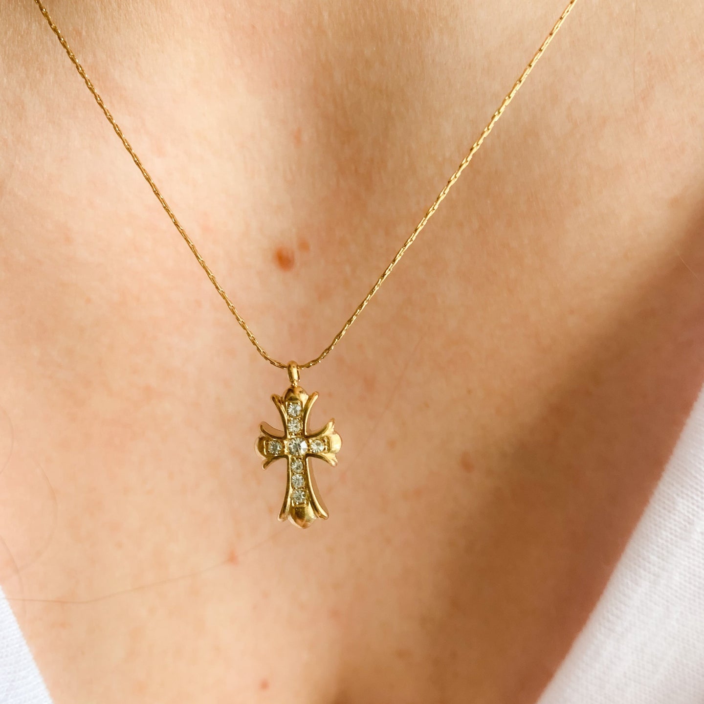 DRIP JEWELRY necklaces Coolest Cross Necklace