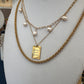 DRIP JEWELRY NECKLACES Foxtrot Pendant Necklace