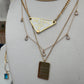 DRIP JEWELRY NECKLACES Foxtrot Pendant Necklace