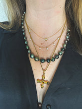 Load image into Gallery viewer, DRIP JEWELRY Necklaces Geniune Black Tahitian Pearl Strand
