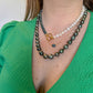 DRIP JEWELRY Necklaces Geniune Black Tahitian Pearl Strand