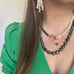 DRIP JEWELRY Necklaces Geniune Black Tahitian Pearl Strand