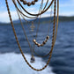 DRIP JEWELRY NECKLACES Mini Cross Necklace