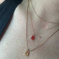 DRIP JEWELRY NECKLACES MINI Rec Drop Necklace