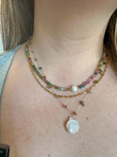 Load image into Gallery viewer, DRIP JEWELRY Necklaces Tourmaline Station Necklace
