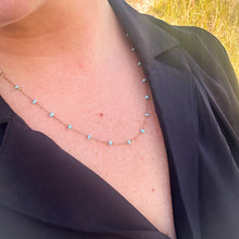 Load image into Gallery viewer, DRIP JEWELRY NECKLACES Turquoise Satellite Necklace
