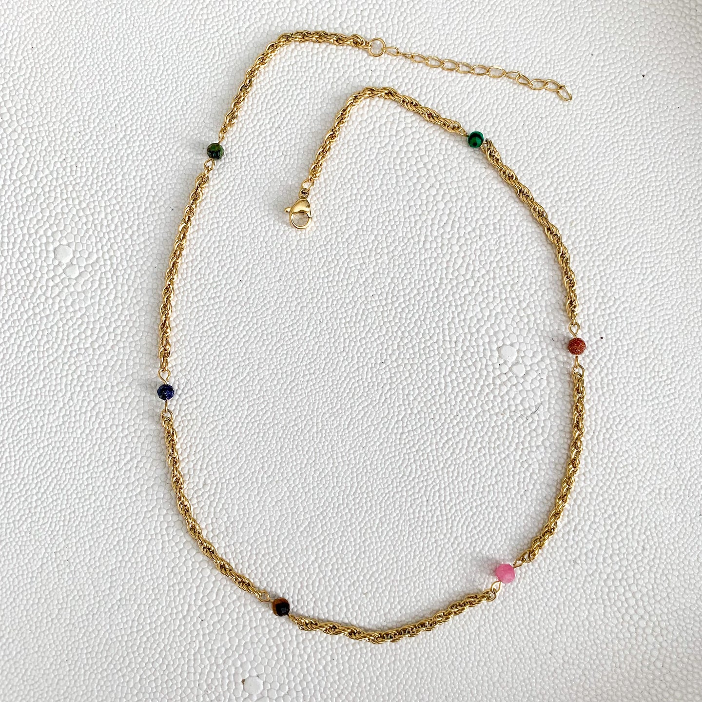 DRIP JEWELRY Rainbow Rope Necklace
