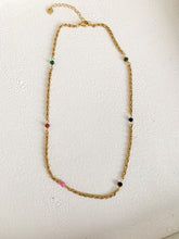 Load image into Gallery viewer, DRIP JEWELRY Rainbow Rope Necklace
